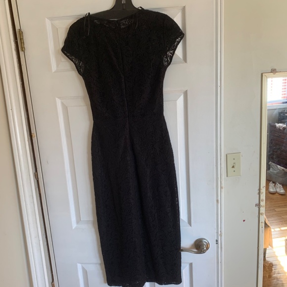 NWOT worn once Double Zara Dress, Lace attached to spaghetti dress, Xs-Sm - Picture 3 of 4